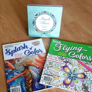 3 Magical Patyerns Flying Colors Splash Of Color